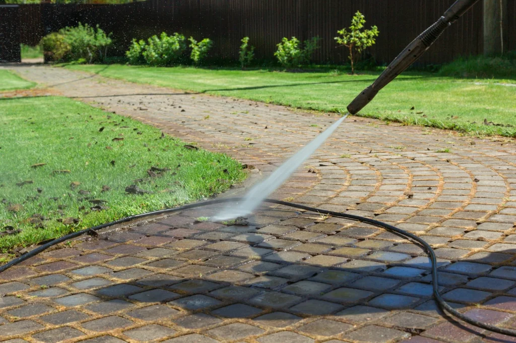 Pressure washing