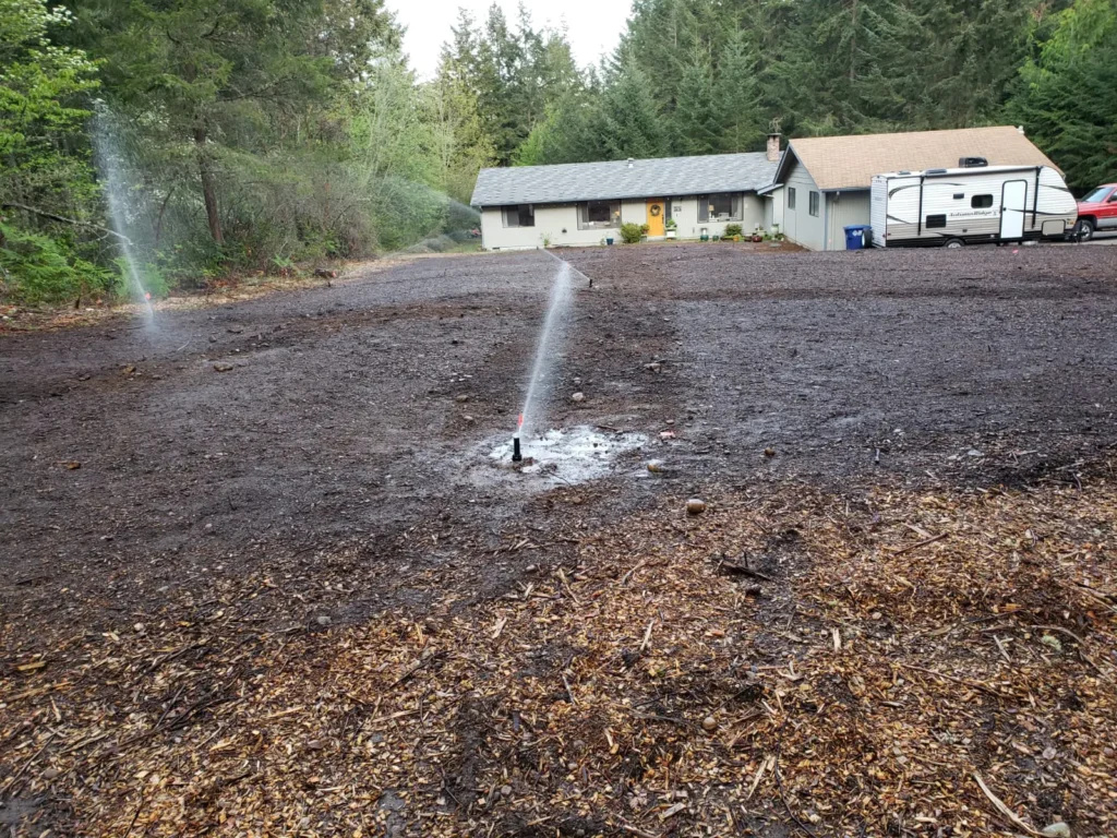 Sprinkler installation or repair