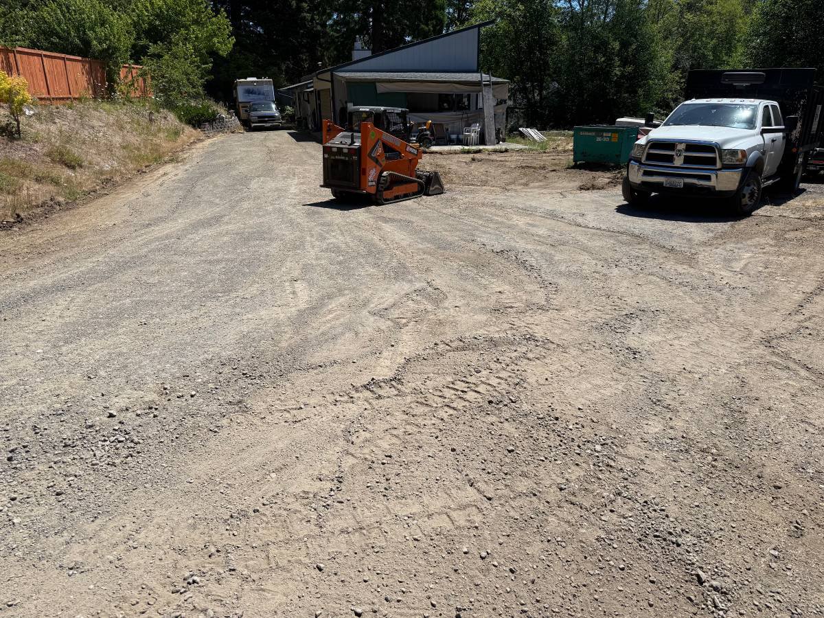 Outdoor property maintenance project